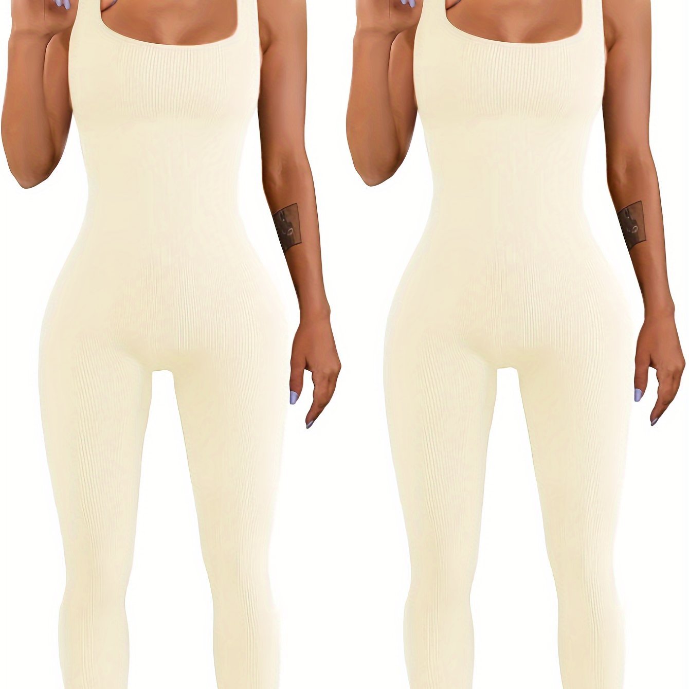 Women's Suspender Tank Top – Slim Fit Tights Set