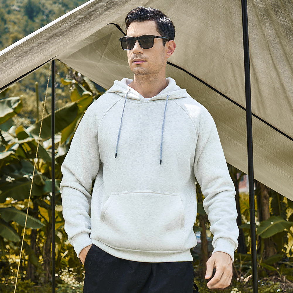 Men's Loose Fit Fleece Sweater – Minimalist Style