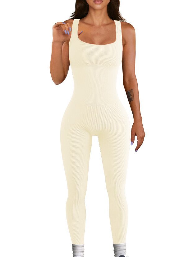 Women's Suspender Tank Top – Slim Fit Tights Set