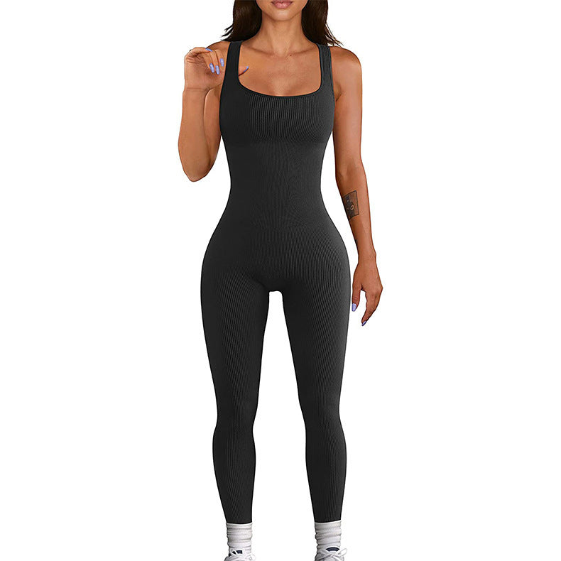 Women's Suspender Tank Top – Slim Fit Tights Set