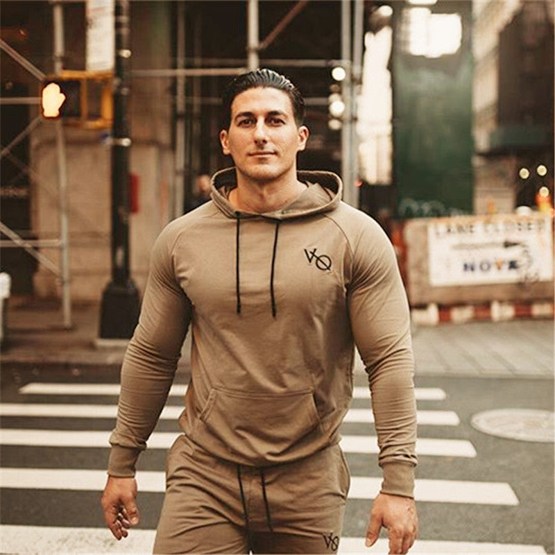 Men's Fitness Hoodie - Lightweight & Breathable