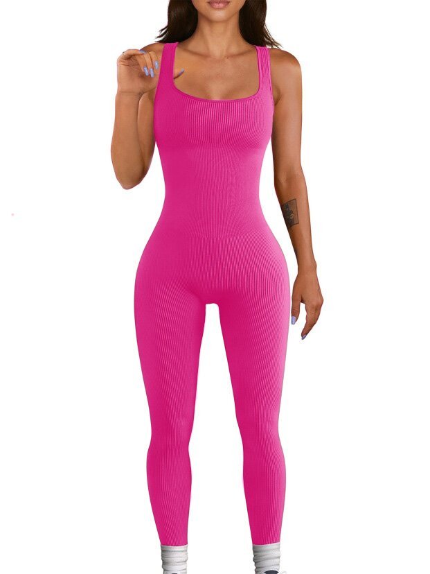 Women's Suspender Tank Top – Slim Fit Tights Set