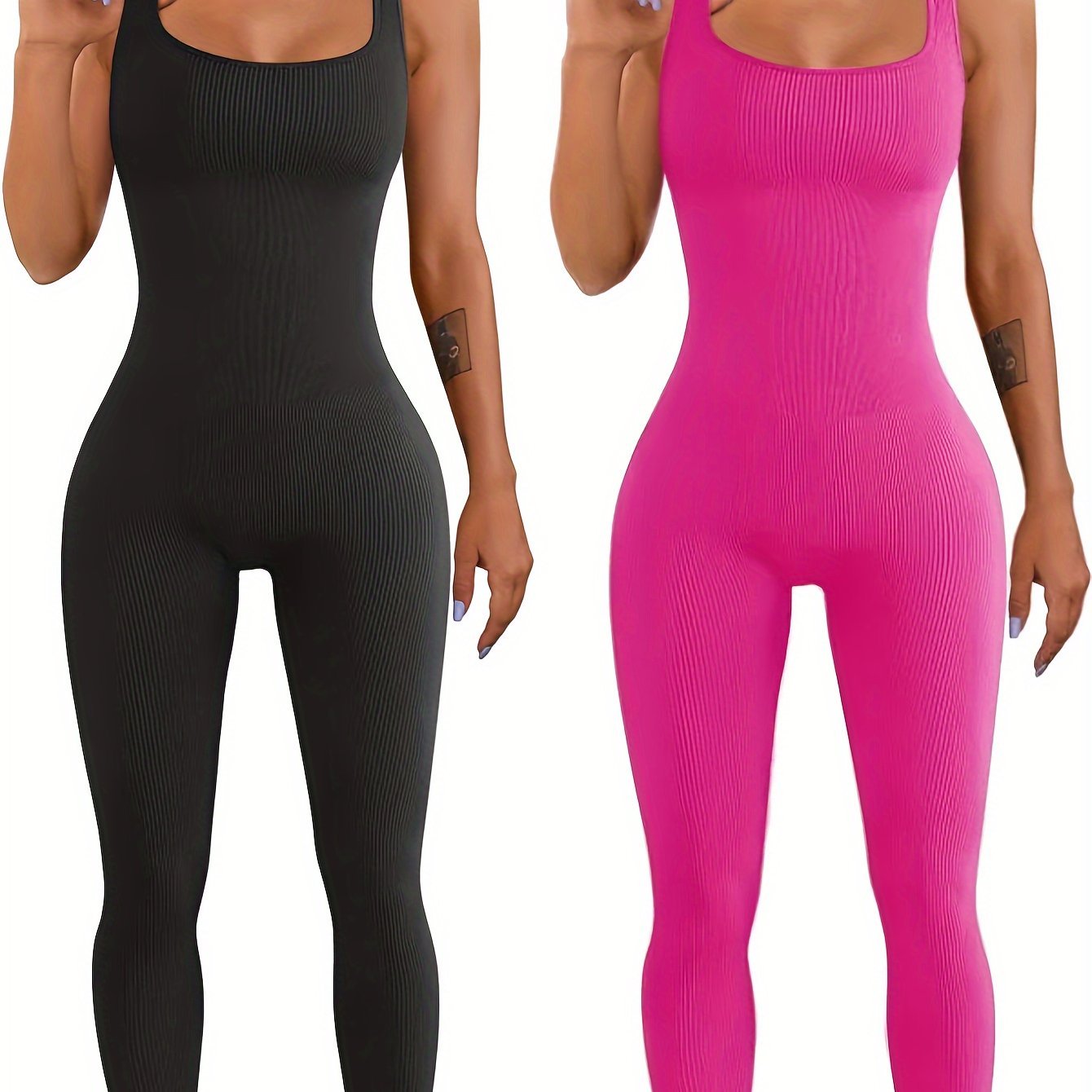 Women's Suspender Tank Top – Slim Fit Tights Set