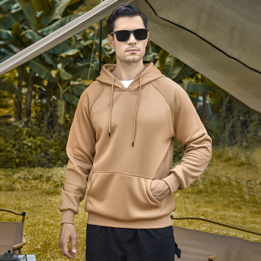 Men's Loose Fit Fleece Sweater – Minimalist Style