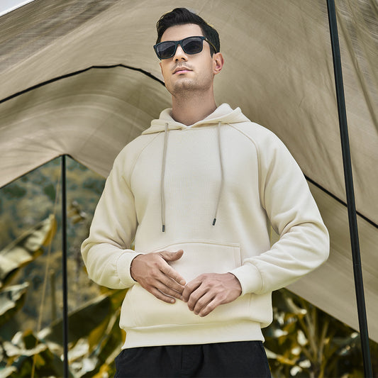 Men's Loose Fit Fleece Sweater – Minimalist Style