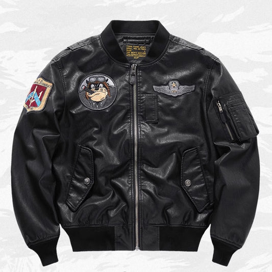 Men's Trendy Pilot Jacket - Versatile Streetwear Style