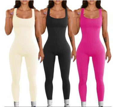 Women's Suspender Tank Top – Slim Fit Tights Set